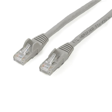 STARTECH 2M CAT6 ETHERNET CABLE GREY 650MHZ 100W SNAGLESS PATCH CORD, LTW