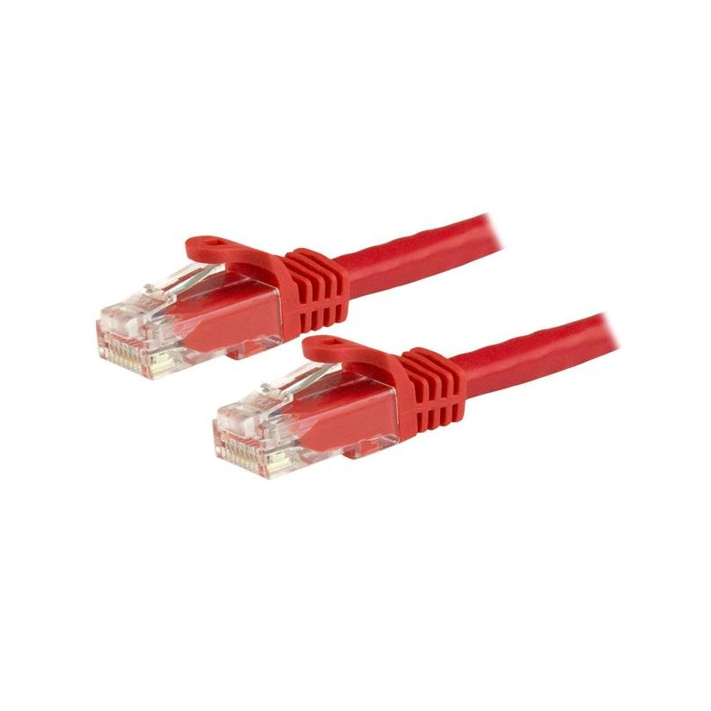 STARTECH 5M RED SNAGLESS UTP CAT6 PATCH CABLE