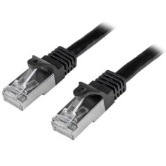 STARTECH 3M BLACK CAT6 SHIELDED GIGABIT NETWORK CABLE