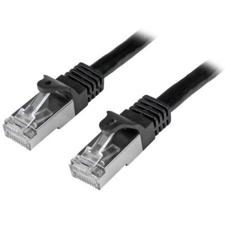 STARTECH 3M BLACK CAT6 SHIELDED GIGABIT NETWORK CABLE