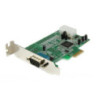STARTECH 1 PORT D-SUB PCIe RS232 ADAPTER CARD, LOW & STD PROFILE, 2YR