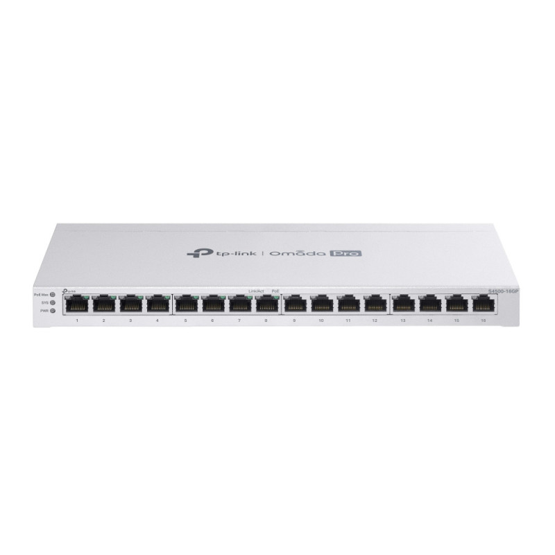 TP-LINK OMADA PRO 16-PORT SMART SWITCH, POE+(8), 1U, 5YR