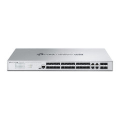 TP-LINK OMADA PRO 24-PORT MANAGED 10G L2+ SWITCH, SFP(20), COMBO(4), SFP+(4), 1U, 5YR