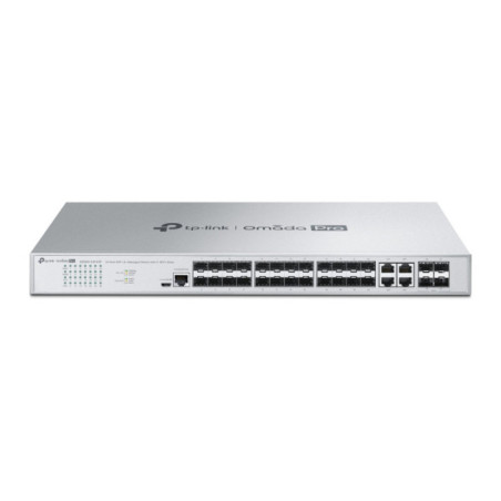 TP-LINK OMADA PRO 24-PORT MANAGED 10G L2+ SWITCH, SFP(20), COMBO(4), SFP+(4), 1U, 5YR