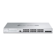 TP-LINK OMADA PRO 24-PORT MANAGED 10G L2+ SWITCH, SFP(4), 1U, 5YR