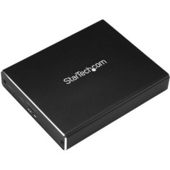 STARTECH DUAL M.2 SSD ENCLOSURE, USB 3.1, RAID SUPPORTED, MICRO-B CABLE, 2YR