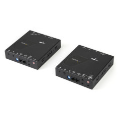 STARTECH HDMI OVER IP EXTENDER KIT - VIDEO OVER IP FOR VIDEO WALL - 4K 2YR