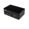 STARTECH 2 PORT DUAL DISPLAYPORT KVM SWITCH, USB, AUDIO, HOTKEY, NO CABLE, 3YR