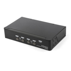 STARTECH 4 PORT SINGLE DISPLAYPORT KVM SWITCH, 4K (60HZ), USB, 3YR