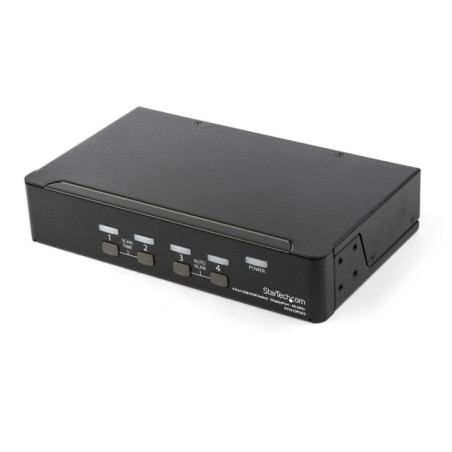 STARTECH 4 PORT SINGLE DISPLAYPORT KVM SWITCH, 4K (60HZ), USB, 3YR