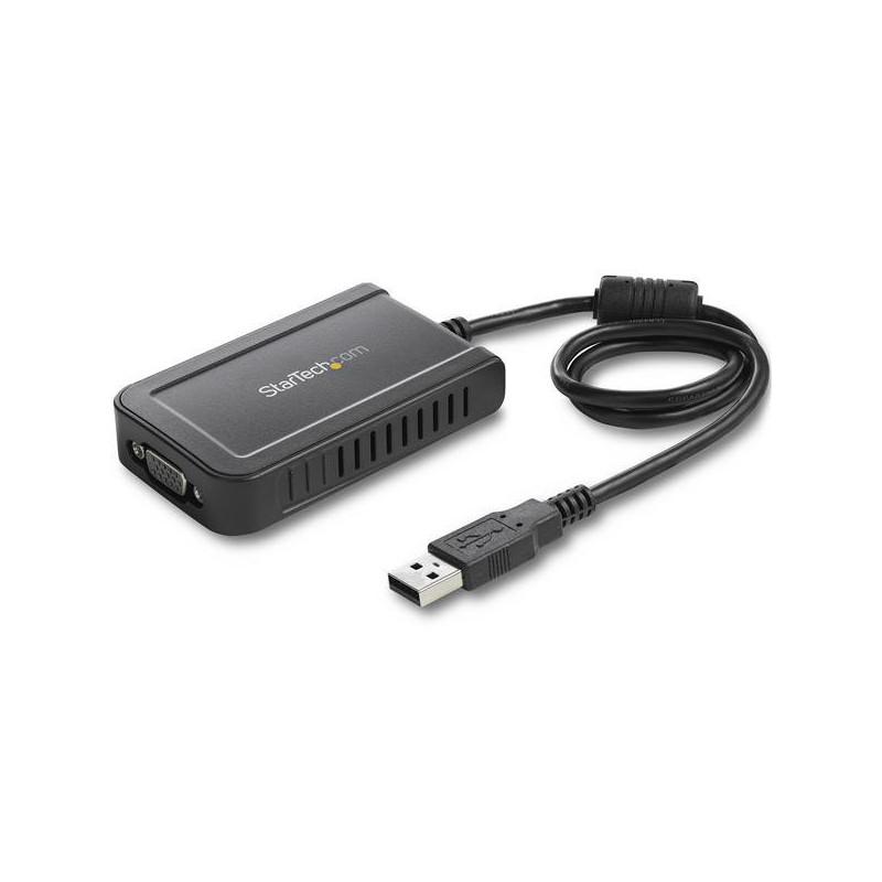 STARTECH USB TO VGA EXTERNAL VIDEO CARD MULTI MONITOR ADAPTER 1920X1200 2YR