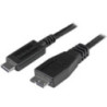 STARTECH 0.9M USB-C TO MICR O USB CABLE, M/M, 2YR