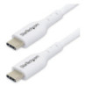 STARTECH 1M USB-C CHARGING CABLE, 60W 3A PD, WHITE, LTW