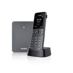 YEALINK (W73P) HIGH PERFORMANCE DECT IP PHONE SYSTEM W/HANDSET & BASE STATION,1.8" SCREEN