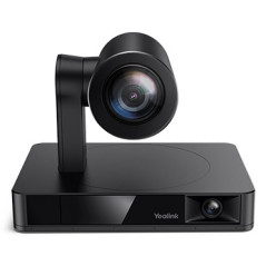 YEALINK (UVC86-BLACK) 4K DUAL EYE AI TRACKING PTZ CAMERA, AUAUTO FRAMING, FOV 90 BLACK