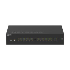 NETGEAR AV Line M4250-40G8XF-PoE++ 40x1G Ultra90 PoE++ 802.3bt 2,880W and 8xSFP+ Managed Switch (GSM4248UX)