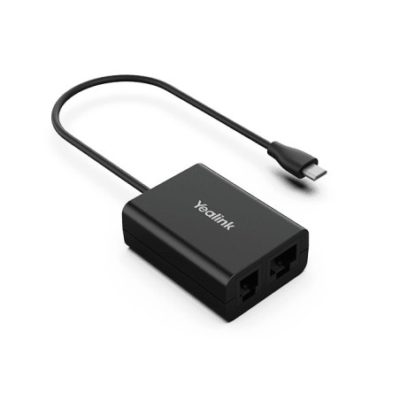 YEALINK (EHS60) DECT WIRELESS HEADSET ADAPTER FOR WH62/WH63 FOR CISCO,POLY,AVAYA,GRANDSTRE