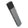 TARGUS HYPERDRIVE NET 6-IN-2 USB-C HUB - GRAY