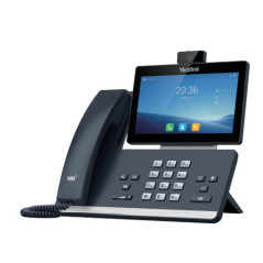 YEALINK (SIP-T58W) IP PHONE WITHHANDSET, 7" TOUCH SCREEN, BT, WIFI, 720P CAMERA, aOS 9.0