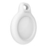 SECURE HOLDER KEYRING FOR AIRTAG - WHT