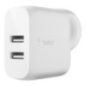DUAL USB-A WALL CHARGER 24W