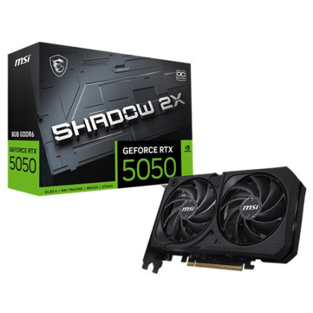 MSI GeForce RTX 5050 8G SHADOW 2X OC RTX5050 video card