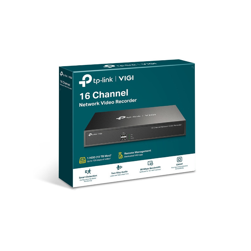 TP-Link Vigi NVR1016H 16 channel network video recorder