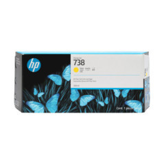 HP 738 300-ML YELLOW DESIGNJET INK CARTRIDGE -T850/T950