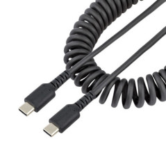 USB C Charging Cable - 50cm (20in) Coil