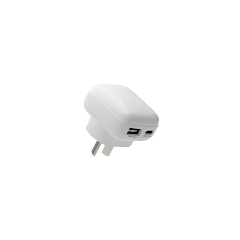 RE-CHARGE - AU FLAT WALLCHARGER-USB-C30W