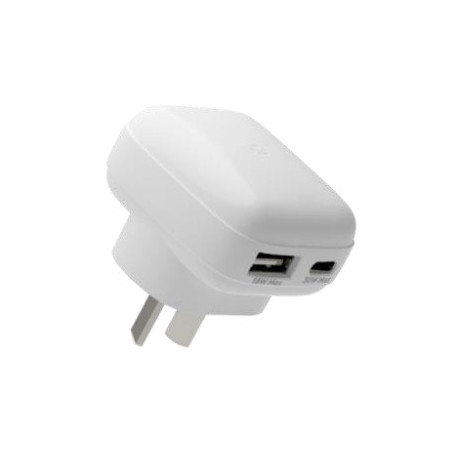 RE-CHARGE - AU FLAT WALLCHARGER-USB-C30W
