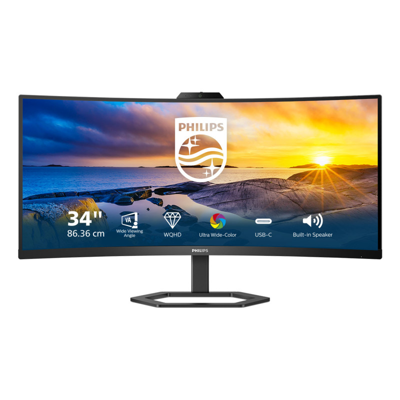 34E1C5600HE WQHD CURVED USB-C VA W-LED