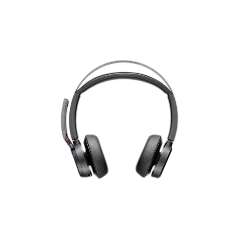 HP POLY VOYAGER FOCUS 2 UC STEREO HEADSET ANC BT700 USB-C DONGLE PC/MOB INCL USB-A ADAPTOR