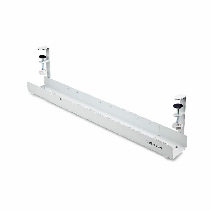 Under Desk Cable Management Tray White