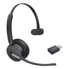 YEALINK BLUETOOTH DECT (WH64) UC MONO HYBRID HEADSET, WDD60  DECT DONGLE, NO BASE STATION