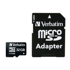 Verbatim Micro SDHC 32GB (Class 10) with