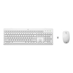 230 WL MOUSE+KB COMBO WHT