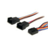 12 4Pin PWM Fan Extension Power Y Cable