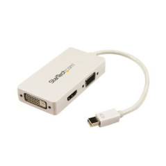 mDP to VGA DVI HDMI-3-in-1 Adapter