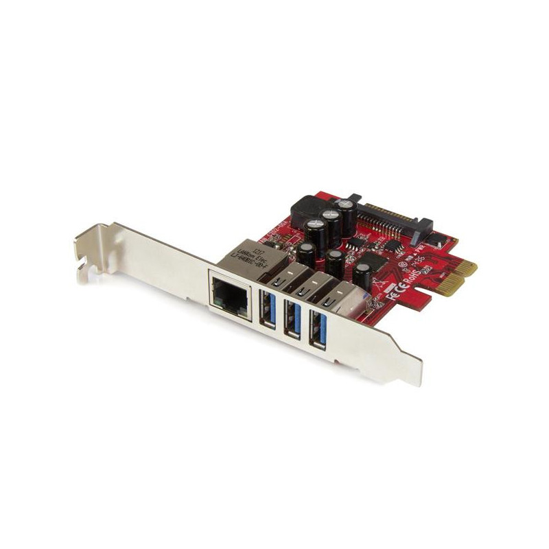 3Port PCIe USB 3.0 Adapter Card - Standa