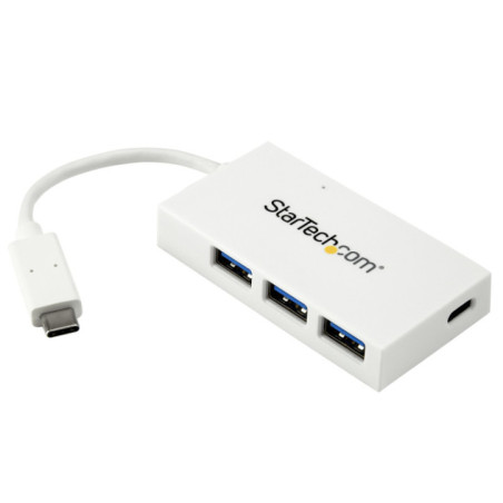 4 PORT USB C HUB - 1X USB C 3X USB A