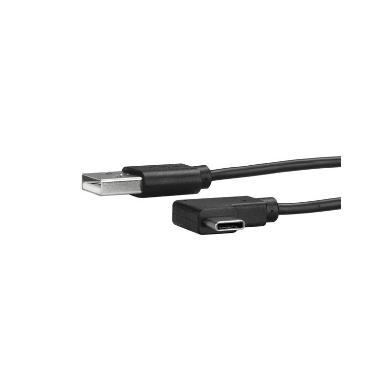 1m USB to USB C Cable Right Angle USB 2