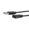 1m USB to USB C Cable Right Angle USB 2