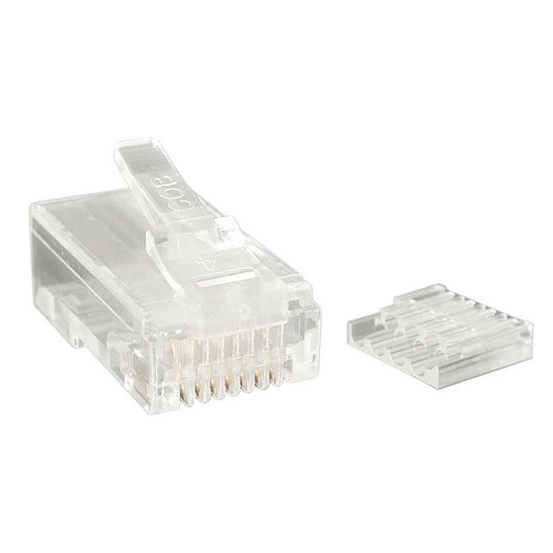CAT 6 STRANDED MODULAR PLUG 50 PACK