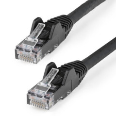 1M LSZH CAT6 ETHERNET CABLE 10GBE BLACK