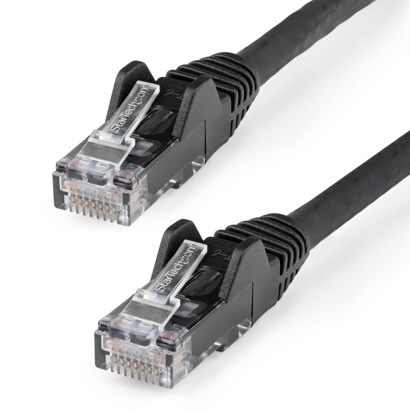1M LSZH CAT6 ETHERNET CABLE 10GBE BLACK