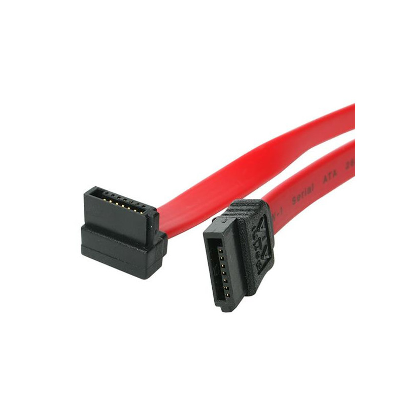 24in SATA to Right Angle SATA Cable