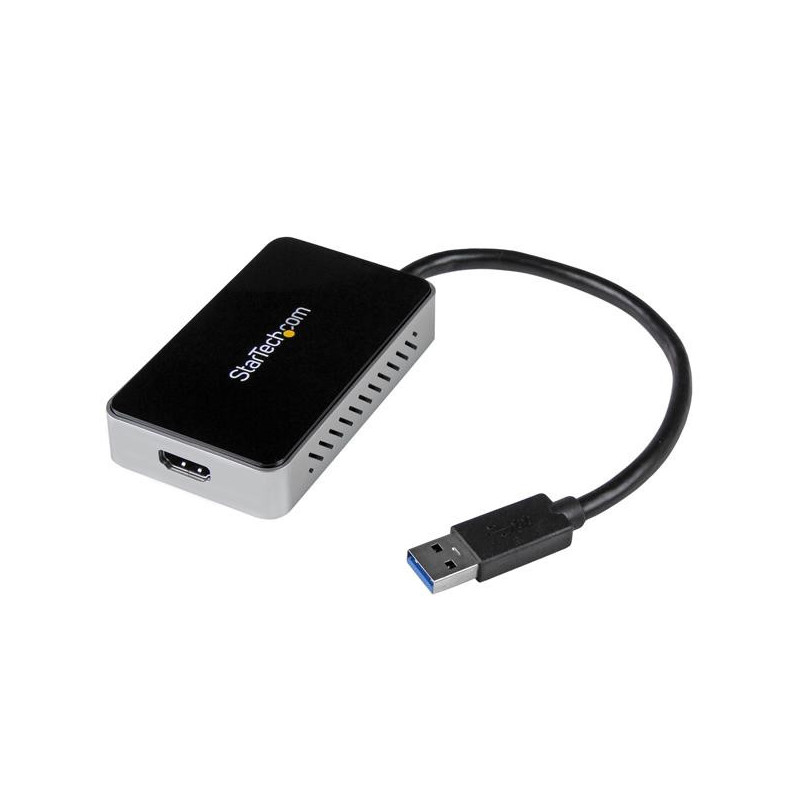 USB 3 to HDMI Adapter w/ 1-Port USB Hub