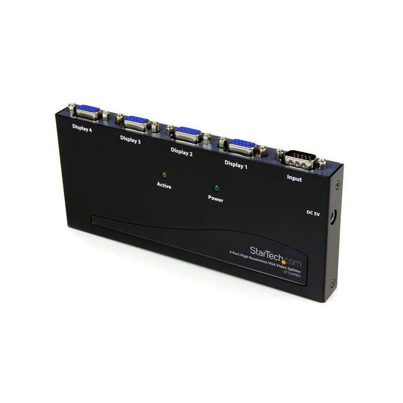 4 PORT HIGH RES VGA VIDEO SPLITTER