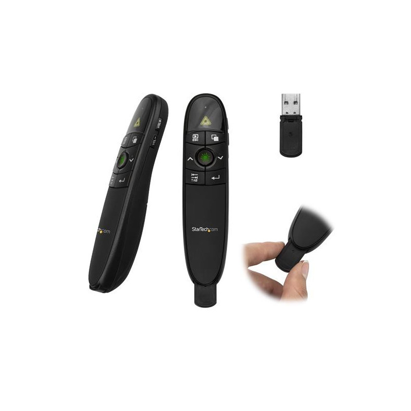 PRESENTATION REMOTE - GREEN LASER - 27 M
